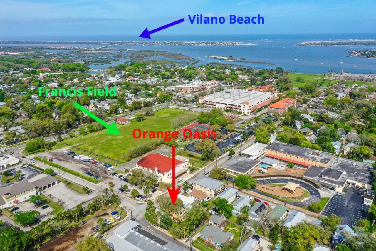 Orange Oasis - Walk To Historic District Villa St. Augustine Exterior foto